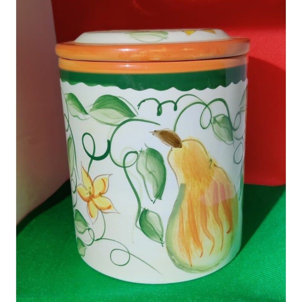 Mr Bitts Bakery Porcelain Canister Jar